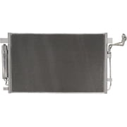 Garage-Pro A/C Condenser Compatible with Nissan Altima 2007-2018, Nissan Maxima 2009-2014, Nissan Maxima 2016-2023 Aluminum Core, 27.44 x 16.19 x 0.63 in. Core Size, With Receiver Drier