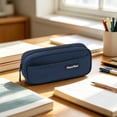 Cheapark Double Layer Large Capacity Writing Storage Pouch Gift ...