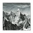 thumbnail image 1 of Black and White Bandana, Mountain Peaks, Unisex Head and Neck Tie, by Ambesonne, 1 of 2