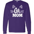 thumbnail image 3 of Inktastic Mothers Day Cat Mom Long Sleeve T-Shirt, 3 of 5