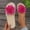 Red, variant on HAOTAGS Womens Casual Slippers Flat Flower Summer Slip On Sandals Beige Size 9.5