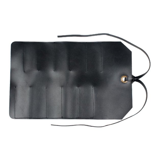 Inteprter Bolsa de herramientas multifunción enrollable, bolsa de cuero para llaves, plegable, portátil, organizador de almacenamiento de alicates para Almacenamiento y organización del hogar negro Inteprter HA007677-02