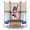 Orange, variant on Barara King Backyard Trampoline, Trampoline,48" Toddler Trampoline with Safety Enclosure Net-Orange