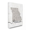 thumbnail image 2 of Stupell Industries Missouri Patterned Grey US State Design Canvas Wall Art by Ziwei Li, 2 of 5