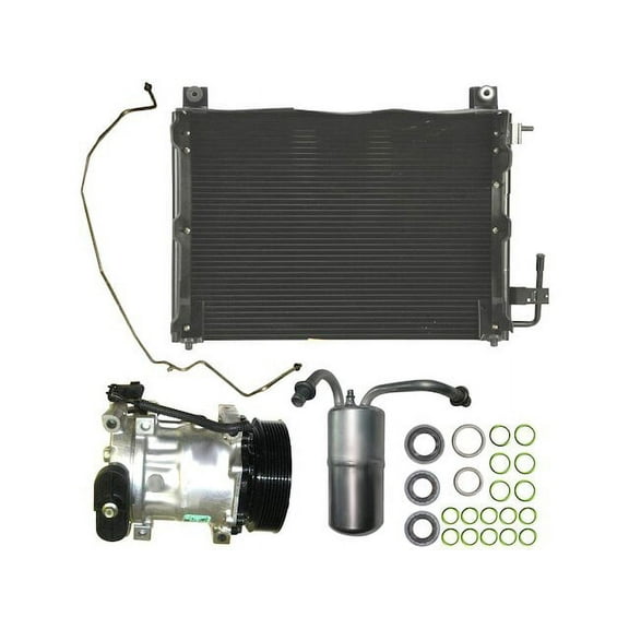 A/C Compressor Kit - Compatible with 1998 - 2002 Dodge Ram 2500 1999 2000 2001
