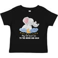 thumbnail image 3 of Inktastic My Titi Loves Me to the Moon and Back Elephant Family Boys or Girls Baby T-Shirt, 3 of 5