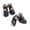 Black, variant on GASTROPOD Dog Shoes Waterproof Anti-Slip Winter Dog Boots for Winter Multi-Color Dog Rain Boots 4.5x3.5cm,Pink