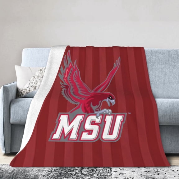 Montclair State University Ultra-Soft Micro Fleece Blanket Multi-Size Flannel Blanket
