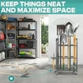 thumbnail image 6 of Garden Tool Organizer and Storage, Yard Tool Stand Garage Tool Organization, Yard Tool Racks for Indoor/Outdoor Use, 6 of 7