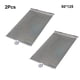 thumbnail image 3 of Parasol para coche, 2 uds., cortina lateral para parabrisas de coche, bloqueador solar plegable, parpadeo, ventosa, accesorios universales para Automoción decorativa y accesorios Gris 50*125 Riwesomey  VI022157-06, 3 of 6