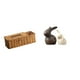 thumbnail image 1 of Estuche para pañuelos de escritorio,Caja de pañuelos faciales de papel retro de madera,Tapa para caja de pañuelos,porta servilletas de papel facial,Estatua de cerámica,Juego de estatuas de, 1 of 8