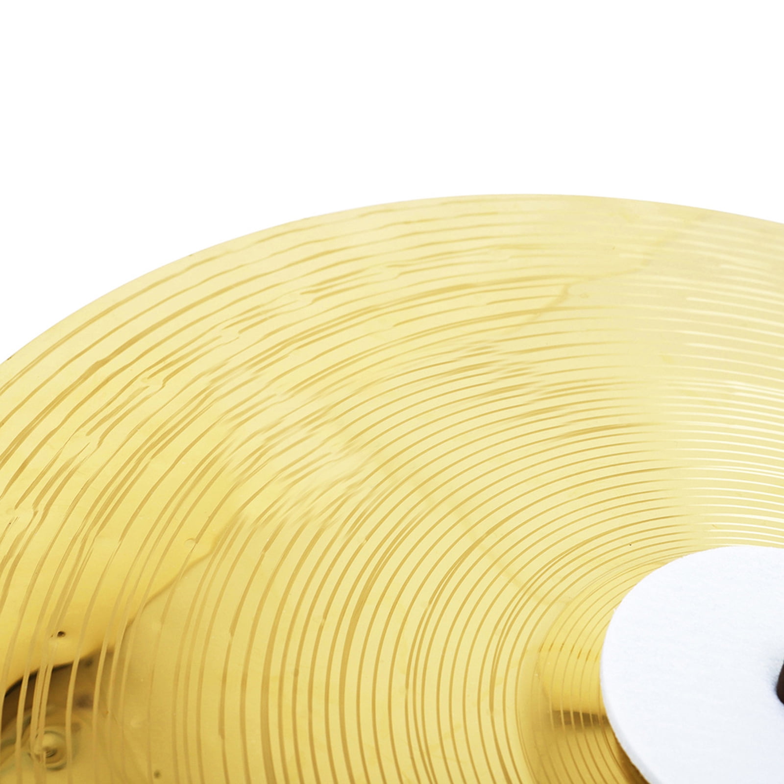 1Pair Brass Ensembles Cymbals Multiuse Practice Cymbals Portable Percussion Instruments Musical Toy Easy to Use