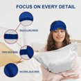 thumbnail image 4 of Double-sided imitation silk eye mask, elastic lunch break, sleep shading eye mask-style:style4;, 4 of 5