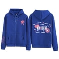 thumbnail image 3 of Sudadera con capucha y cremallera de estilo coreano para niños callejeros para hombres y mujeres, sudadera informal holgada para estudiantes, 3 of 5