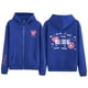 thumbnail image 3 of Sudadera con capucha y cremallera de estilo coreano para niños callejeros para hombres y mujeres, sudadera informal holgada para estudiantes, 3 of 5