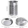 thumbnail image 2 of 2 Pack Stainless Steel Tea Infuser Mesh Loose Leaf Steeper with Chain Hook and Threaded Lid for Black Tea,Spices and Seasonings, 2 of 6