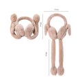 thumbnail image 4 of Winter Earmuff Rabbit Ear Solid Color Moving Bunny Ear Warmer Ear Muff for Ski, 4 of 10