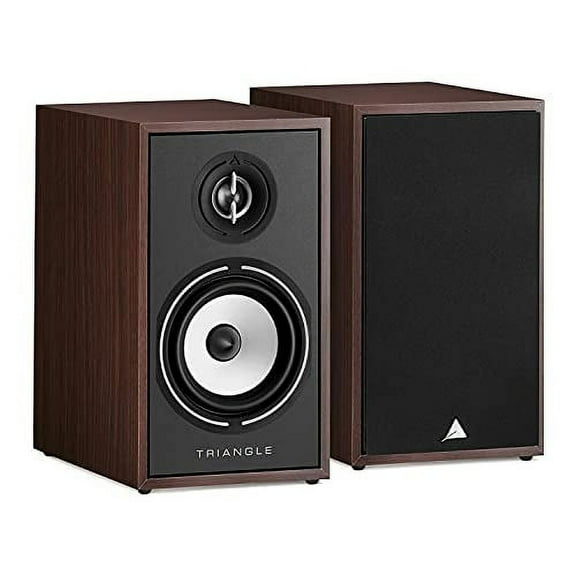 Triangle Borea BR02 Hi-Fi Bookshelf Speakers (Walnut, Pair)