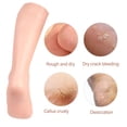 thumbnail image 4 of Calcetines Hidratantes Largos De Silicona, Cómodos Calcetines De Pedicura De Spa De Silicona, Cuidado Largo De Los Pies, 2 Pares Reutilizables Para Pies Agrietados, 4 of 7