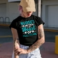 thumbnail image 2 of Nurses Are the Heart of Healthcare - Nurse, RN or Nursing Profession, Black T-Shirt, Small, 2 of 5