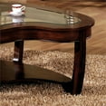 thumbnail image 4 of Furniture of America Table Basse Tunton en Cerisier Foncé, 4 of 5