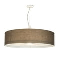 thumbnail image 2 of Meyda 194176 48 in. Cilindro Textrene Pendant - Beige & White, 2 of 7