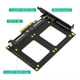 thumbnail image 4 of Adaptador Dual U.2 A PCIe 4.0 X8, Elevador de Tarjeta U.2 SFF-8639, Compatible con 2 SSD U.2, Compatible con Win8/10/11 Linux, 4 of 5