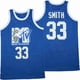 thumbnail image 4 of Camisetas de baloncesto para hombre Rock N Jock Will Smith 33# Jersey de alta calidad para deportes al aire libre Costura Bordado Negro Azul Nuevo 2023, 4 of 5