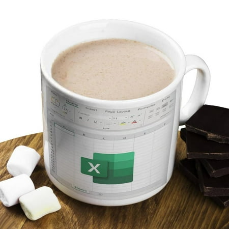 

Excel Mug Excel Shortcut Coffee Mug Novel Excel Spreadsheet Shortcut Mug Funny Mug For Men Women Not Easy To Fade 12Oz