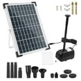 thumbnail image 1 of CHOK Solar Pond Foundtain Kit Multipurpose Easy to Use Solar Water Pump Set Sturdy Filter Water Feature Pump for Outdoor Using, 1 of 10