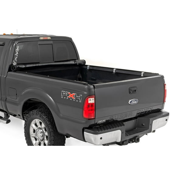 Rough Country Soft Roll-Up Bed Cover for 99-16 Ford Super Duty | 6'10 - 42599650