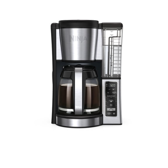 Cafetera de Goteo Ninja Automática Programable 12 Tazas Jarra de Cristal Color Plata