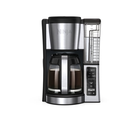 Cafetera de Goteo Ninja Automática Programable 12 Tazas Jarra de Cristal Color Plata