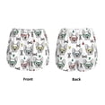 thumbnail image 3 of KLL Cute French Bulldog Pattern Shorts Women,Athletic Shorts High Waisted Running Shorts Pocket Sporty Short Gym Elastic Workout Shorts-Large, 3 of 7