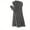 Grey, variant on Women's long knitted gloves, perfect for winter warmth, available in multiple colors, featuring a geometric cable knit pattern and a stylish fingerless design. An ideal gift, made of nylon, washable
