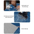 thumbnail image 5 of Ocean Corals Front Door Mat Summer Beach Coral Sea Stars Dark Blue Welcome Doormat Indoor Outdoor Entrance Floor Mat Non-Slip Washable Runner Rug for Front Porch Decor 18x60 Inch, 5 of 6