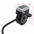 thumbnail image 4 of Indicador de del de para bicicletas eléctricas para primera Interruptor de encendido / apagado Accesorios de modificac DYNWAVEMX Acelerador de pulgar de bicicleta E, 4 of 8