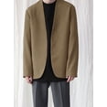 thumbnail image 3 of INCERUN Men's Long Sleeve Solid Color Cardigan Casual Lightweight Shirt Jacket, 3 of 7