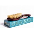 thumbnail image 1 of NUEVO cepillo CQP PREMIUM 360 Wave - Royal Borgoña - MEDIO SUAVE - Cerdas de jabalí extra lujosas Cuerpo de madera Logotipo grabado en oro Laca de piano Acabado de alto brillo Cepillo para el cabello, 1 of 5