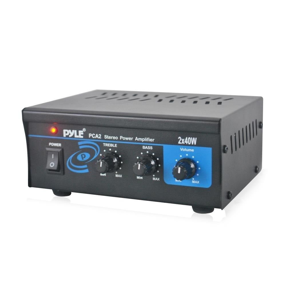 pyle pca2 2x40w stereo amplifier