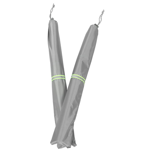 SOPOTUTU 1 Pair Wiper Blade Covers Bird Droppings Shield Polyester Grey for Rainy Weather