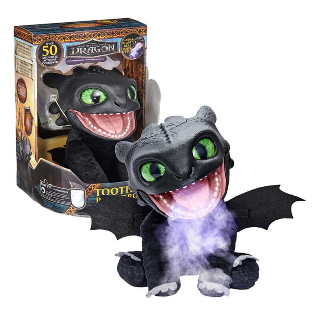 Peluche Animatronic Real Fx Como Entrenar A Tu Dragon Puppet