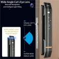 thumbnail image 6 of 3D Face Smart Door Lock Biometric Recognition Fingerprint Password IC Card APP Wifi Lock Unlock For Home House Apartment ,Long Lasting, 6 of 7