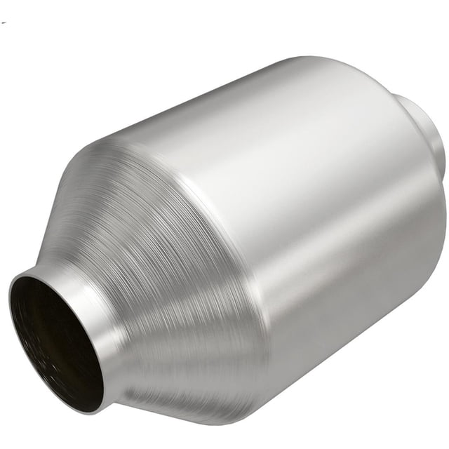 Magnaflow California Converter Catalytic Converter 5491305 Universal California OBDII; Stainless Steel Case; 2-1/4 Inch Diameter Inlet; 2-1/4 Inch Diameter Outlet; 9-1/8 inch Body/Overall Length