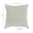thumbnail image 2 of Coton Coussin Jacquard 22 X 22 - Ensemble De 2, 2 of 4