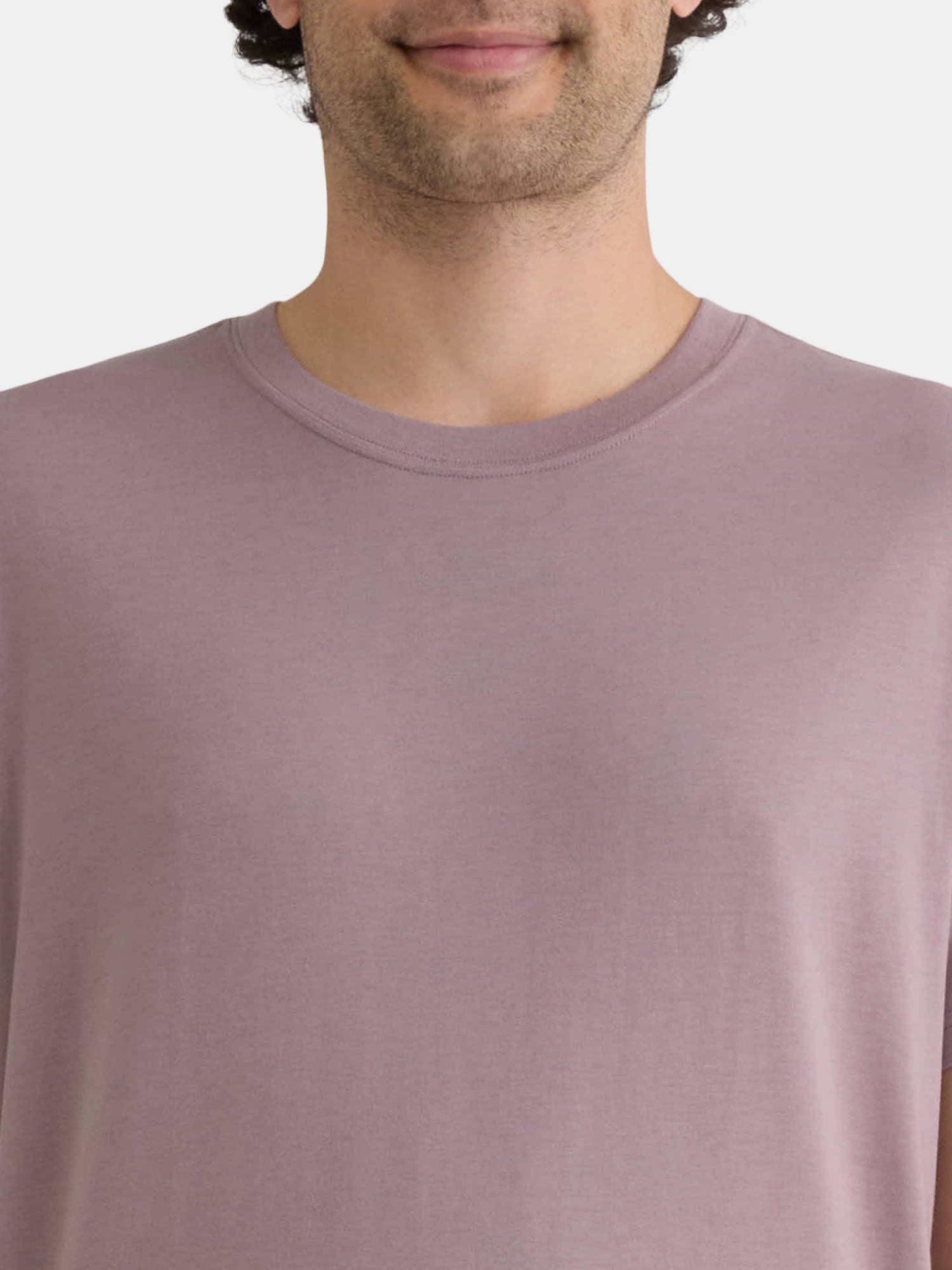 Athletic Works Men's Solid Tri Blend Tee with Short Sleeves, Sizes XS-4XLT