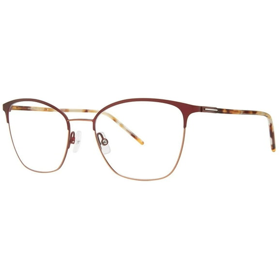 Lightec Morel Omicron 48 30252L PD11 Women's Red Frame Eyeglasses