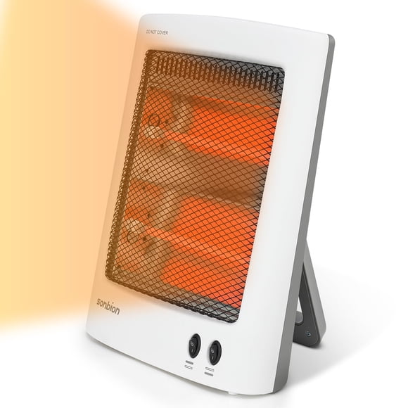 Calefactor portátil SONBION de infrarrojos, halógeno y cuarzo