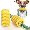 thumbnail image 1 of Juguete para perros, juguetes para cachorros, suministros para perros, palo molar masticable para perros en forma de maíz con función de limpieza de dientes, material nuevo resistente y duradero, estilo 2 Kuyhfg Bienvenido a Kuyhfg, 1 of 5