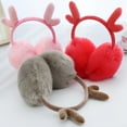 thumbnail image 3 of Cache-oreilles Mignons Mode Extérieur Hiver Chaud Doux Oreillette Réglable Bandeau pour Femmes Filles, 3 of 8